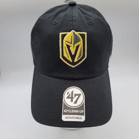 Vegas Golden Knights Hat Mens Womens  Strapback Adjustable Clean Up 47 Brand - Picture 8 of 12